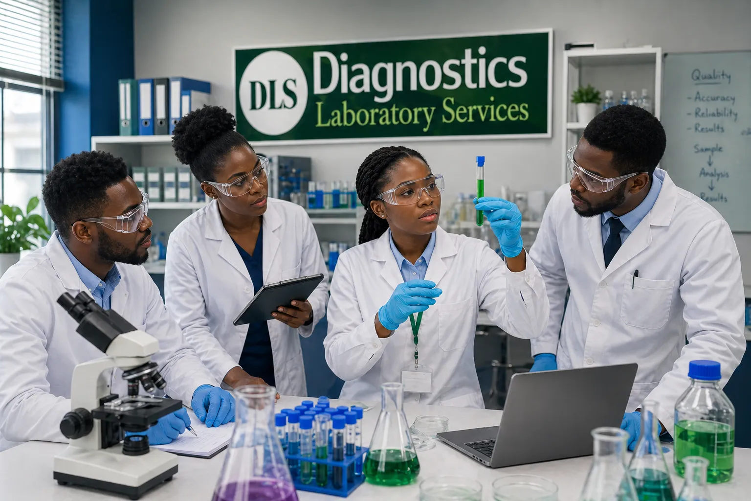 The Faces Behind the Results: Meet the DLS Laboratory Team